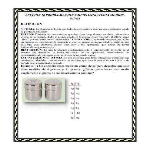 Leccion 10 problemas dinamicos