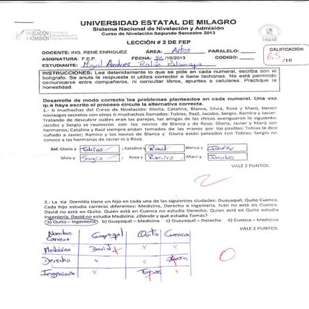 Leccion 2 hoja 2 resuelta | PDF