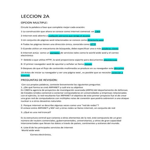 Leccion 2 a | PDF