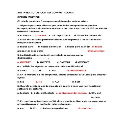Leccion 3 a 3b | PDF