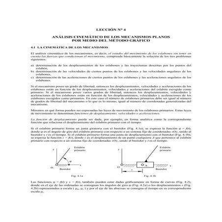 Leccion4 analisis cinematico metodo grafico
