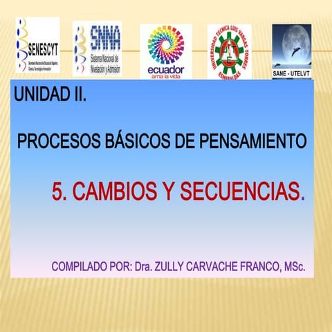 Leccion 8. desarrollo del pensamiento