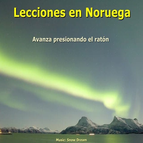 Lecciones en Noruega
