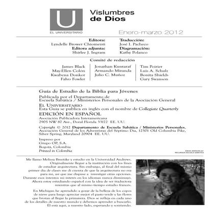 Leccion jovenes Universitarios