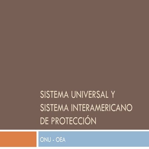 ORGANIZACIONES DERECHOS HUMANOS.