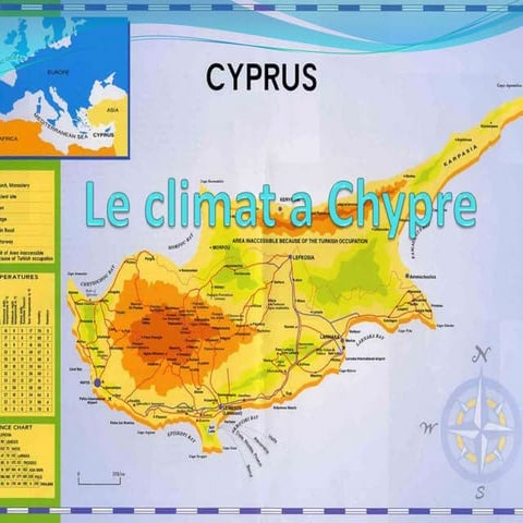 Le climat a Chypre