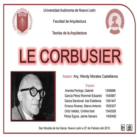 Le corbusier