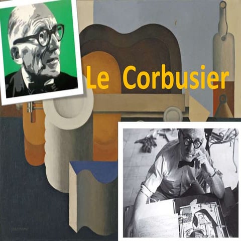 Architect Le corbusier and his works