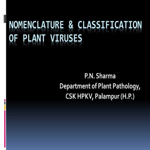 Lect. 4 plant virus Nomenclature & classification.pdf