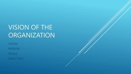 Strategy formulation: Vision, Mission and Purpose | PPTX