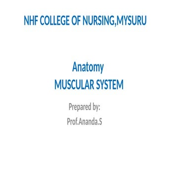 Lect -I - MUSCULAR SYSTEM- Structure and Types.pptx