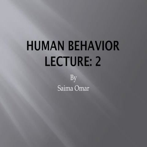 Human Behavior and it's determinants.pptx