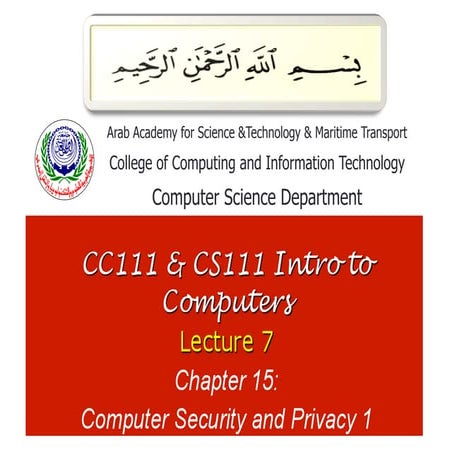Lect 07 computer security and privacy 1 4 q