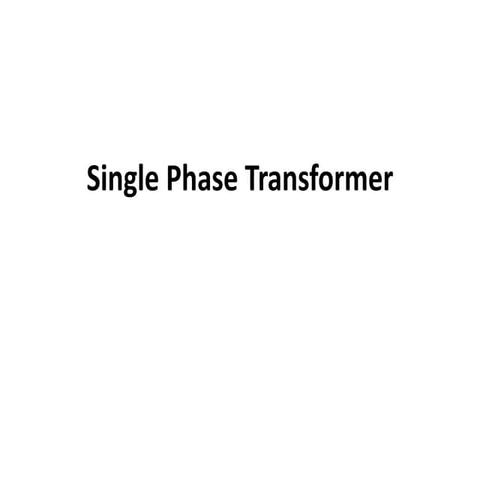 Lecture 1  transformer