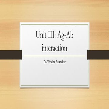 Antigen antibody  interaction and immuno techniques
