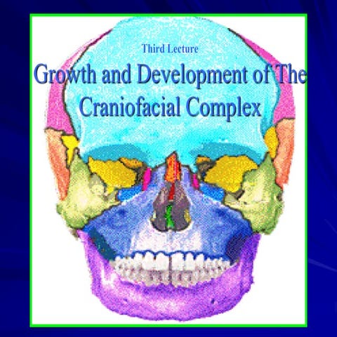 Growth and Development of Craniofacial Complex I