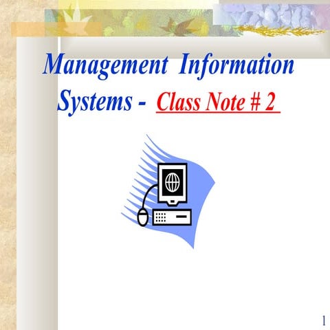 Types Off Information systems