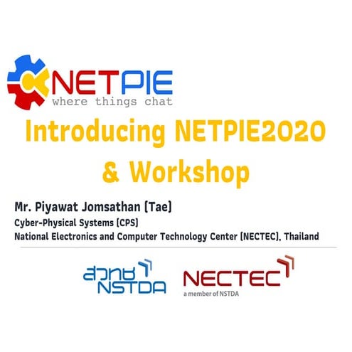 Embedded Systems: Introducing NETPIE & Workshop (2024) | PDF