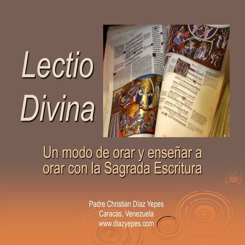 Lectio divina   método