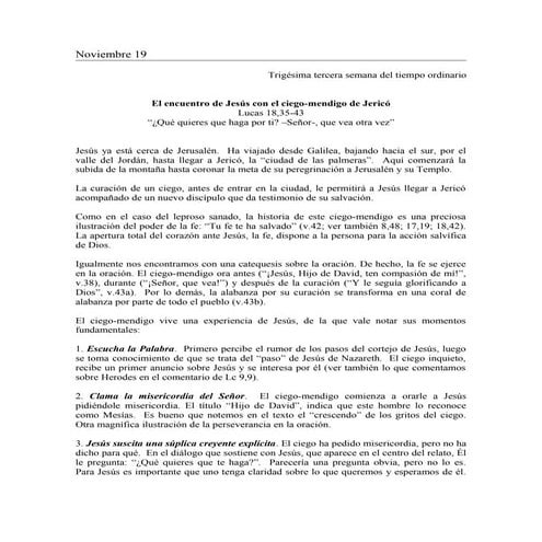 Lectiosemana 33-2012