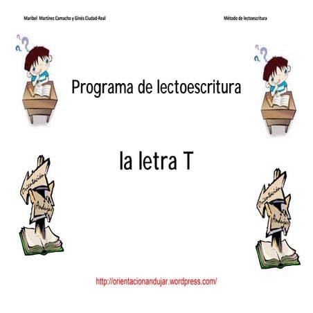 LECTOESCRITURA: T