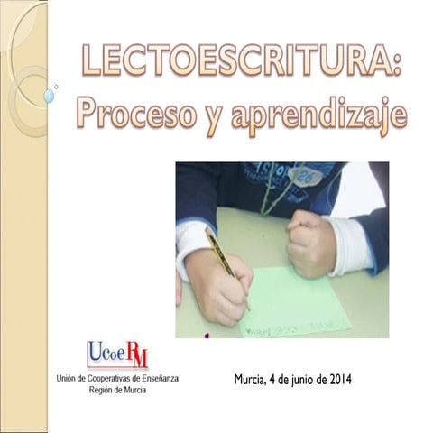 Lectoescritura: proceso y aprendizaje de 0 a 6 años