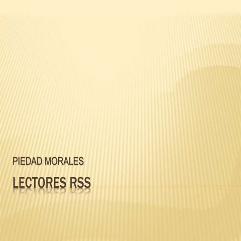 Lectores rss