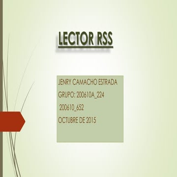 Lector rss