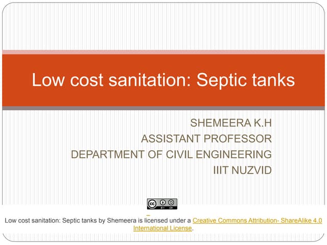 Illustration of Septic Tank System Design Considerations For Environmental Sustainability