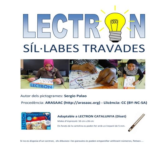 Lectron síl·labes travades