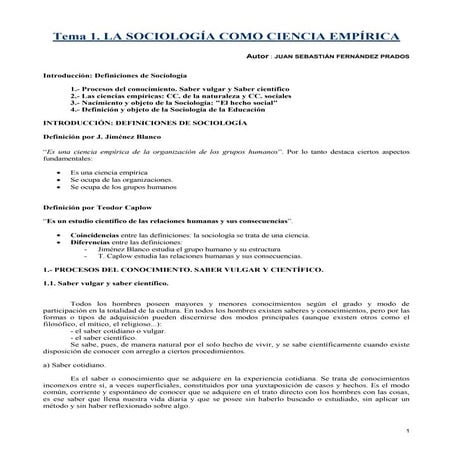 Lectura IntroduccióN A La SociologíA