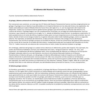 Lectura 1 comentario bíblico advent...