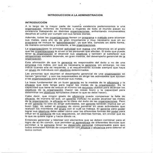 Lectura 14 De Enero 2010 Principios Admon