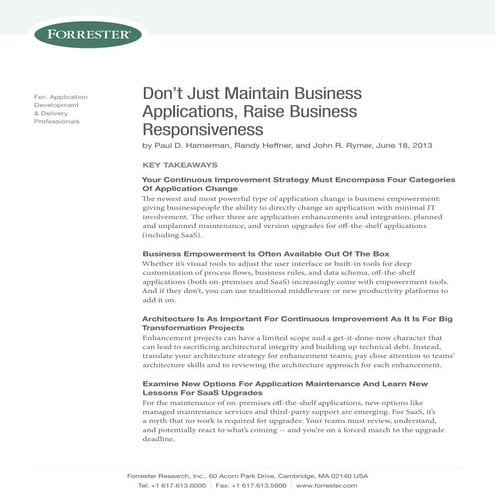 Lectura 2.5   don t-just_maintain_busin