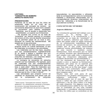 Lectura 2  concepto de numero