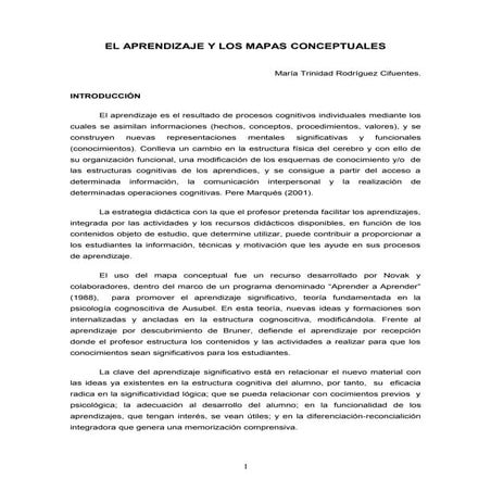 Mapa mental sobre aprendizajes 1 | PPT
