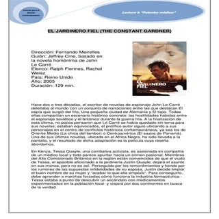 Lectura 3 el jardinero fiel