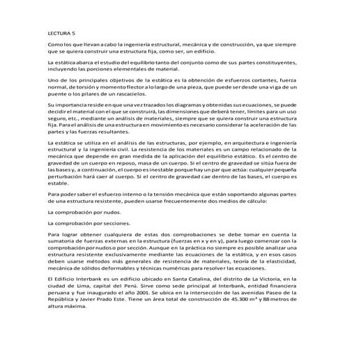 Lectura 5