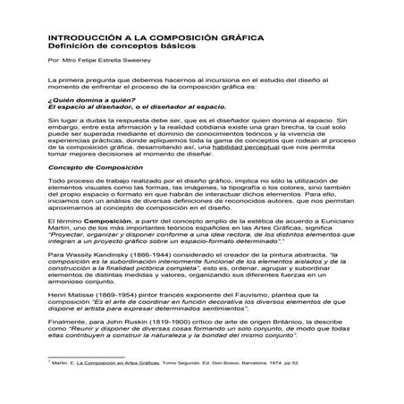 Lectura composición