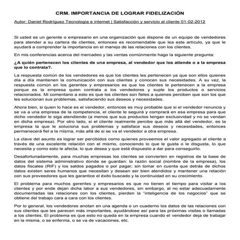 Lectura de apoyo 4 crm