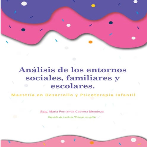 Lectura de educar sin gritar reporte