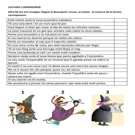 Lectura i comprensió