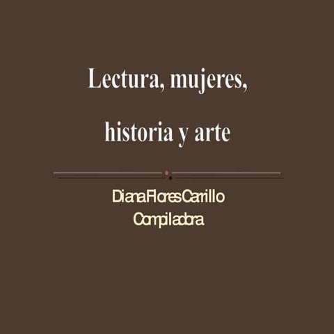 Lecturamujereshistoriayarte