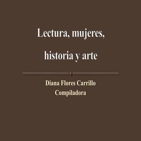 Lectura mujeres historia y arte