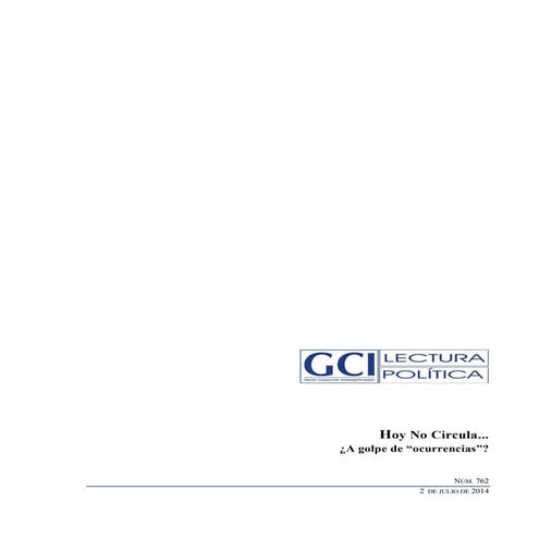 Lectura política 762