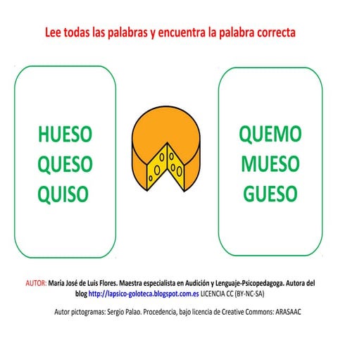 Lectura pseudopalabras