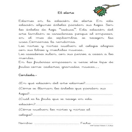 Lecturas comprensivas