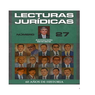 Lecturas juridicas número 27