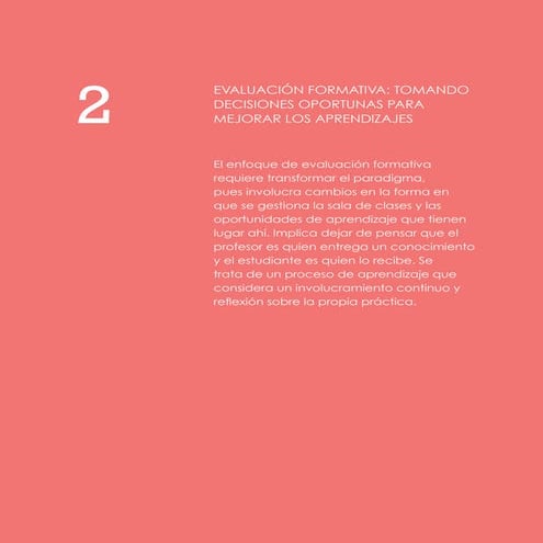 Lectura tomando decisiones. Evaluación Formativa