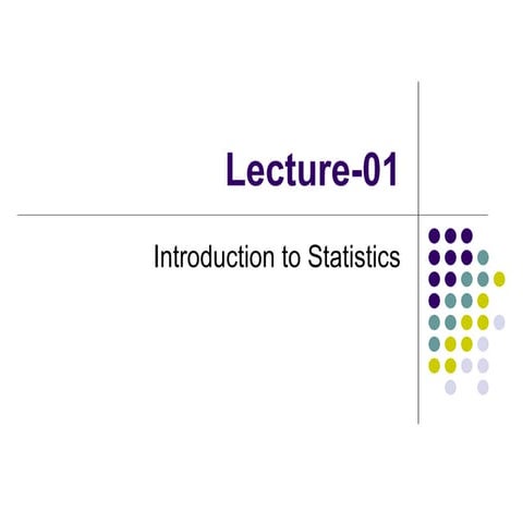 Lecture 01 | PPT